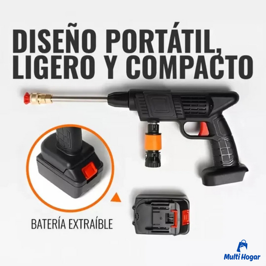 Hidro lavadora Portátil + 2 Baterías 48V
